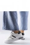 Białe sneakersy na platformie Lanoie - Solea