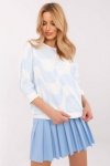 Bluzka Model RV-BZ-A285.24 White/Blue - Relevance