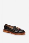 Mokasyny Model S.Barski LR51-768A Black Lakier - Step in style