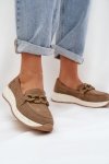 Mokasyny Model DA TW552 Brown - Step in style
