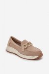 Mokasyny Model DA TW552 Beige - Step in style