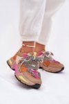 Buty Sportowe Model Efobell 21-Q111 Khaki - Step in style