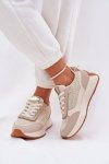 Buty Sportowe Model Poova 8960 Beige - Step in style