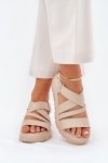 Sandały Model Selianae 25SD18-8716 Beige - Step in style