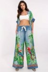 Spodnie Damskie Model DHJ-SP-19183-4.81 Blue - Italy Moda