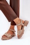 Sandały Model Gofielle 8068 Beige - Step in style