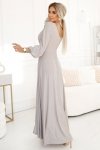 Sukienka Model Nela 572-3 Beige Brokat - Numoco