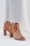 Sandały Model Lanadriena M392 Beige - Step in style