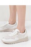 Damskie Sneakersy AVERIA WHITE ? Komfort i Elegancja na Każdy Dzień - Inello