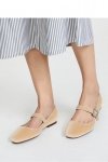 Damskie Baleriny FINDLAY ? BEIGE - Inello