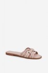 Sandał Klapki Model Acimine 0739-CLA-1 Beige - Step in style