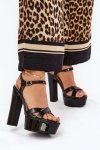 Sandały Model Jovenes MVP353 Black - Step in style