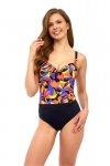 Jednoczęściowy strój kąpielowy Kostium Jednoczęściowy Model Laura Kopa Kostium Multicolor - Lupo Line