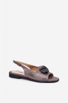 Sandały Model S.Barski KV51-006 Grey - Step in style