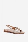 Sandały Model S.Barski KV51-006 Gold - Step in style