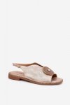 Sandały Model S.Barski KV51-012 Pink Gold - Step in style