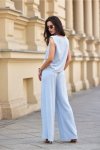 Bluzka Model Manon BLE BLU0210 Błękit - Roco Fashion