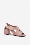Sandały Model Vinceza 62238 Beige - Step in style