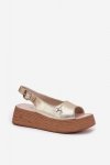 Sandały Model Vinceza 41476 Gold - Step in style