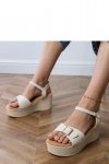 Sandały Model Sarni LOLO22 Beige - PRIMO