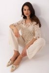 Bluzka Model MI-BZ-9007.77 Beige - Italy Moda
