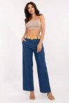 Spodnie Damskie Model MO-SP-59806.64 Dark Blue - Italy Moda