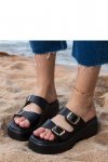 Sandał Klapki Model Wollis YQ77-15 Black - PRIMO