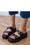 Sandał Klapki Model Wollis YQ77-15 Black - PRIMO