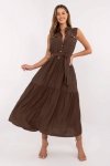 Sukienka Model MI-SK-A5032.70P Brown - Italy Moda