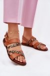 Sandały Model Sergio Leone SK086H Camel - Step in style