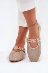 Baleriny Model Partheda 2201 Beige - Step in style