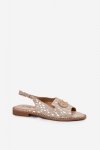 Sandały Model S.Barski KV51-096 Gold - Step in style