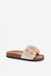 Sandał Klapki Model Ferenza 25SD21-8319 Beige - Step in style