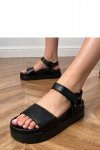 Sandały Model Trensi FH-059 Black - PRIMO