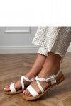 Sandały Model Kallis 218-6 White - PRIMO