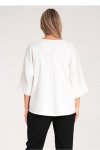 Bluzka Model M1118 White - Figl