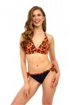 Kostium dwuczęściowy Biustonosz Bralet Kąpielowy Model Sofia Multicolor - Lupo Line