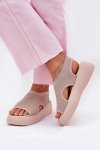 Sandały Model Kavira LX9611 Beige - Step in style