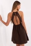 Sukienka Model MI-SK-62170.97 Brown - Italy Moda