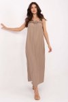 Sukienka Model MI-SK-A6412.68 Dark Beige - Italy Moda