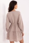Sukienka Model MI-SK-A5079.27 Dark Beige - Italy Moda