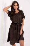 Sukienka Model MI-SK-A63751.67 Dark Brown - Italy Moda