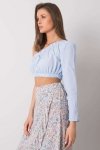 Bluzka Model 341-BZ-5267.04 Light Blue - Rue Paris