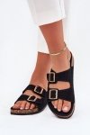 Sandał Klapki Model Lunera 7919 Black - Step in style