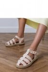 Sandały Model Kleona OY40026 Beige - PRIMO