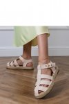 Sandały Model Kleona OY40026 Beige - PRIMO