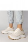 Buty Sportowe Model Lenkuta L993 Beige - PRIMO