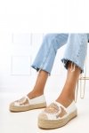 Espadryle Model Lorina E5573 White - PRIMO