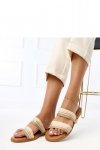Sandał Klapki Model Rios V-2231 Beige - PRIMO