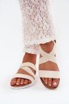 Sandały Model Norina 9697-PL Light Beige - Step in style